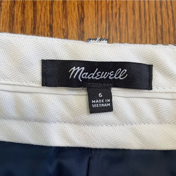 Madewell Women's Skirt Checkered Lined Size 6 - Picture 2 of 9